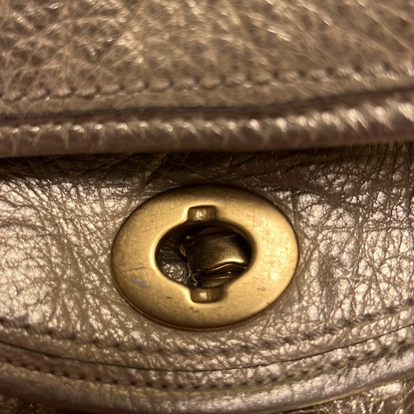 Limited Edition Gold Coach Satchel - Picture 10 of 11